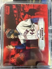 2025 Topps Stadium Club - Yordan Alvarez #75 Red Foil