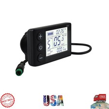 Easy Install eBike LCD Display Meter: 24V/36V/48V for Enhanced Riding Experience