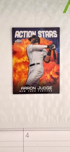 2023 Topps Chrome Update Action Stars - Aaron Judge - Nice Card # ASC 15
