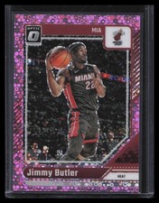 Jimmy Butler III 2024-25 Donruss Optic #142 Fast Break Pink #/25