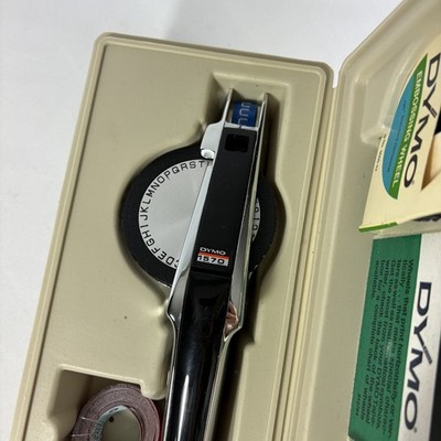 Dymo 1570 Label Maker 3 Embossing Wheels Case for sale online | eBay