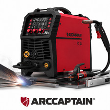 ARCCAPTAIN MIG200 200A 6-in-1 MIG Welder Gas/Gasless Flux Core Stick TIG Lift