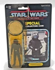 Vintage Star Wars PotF Imperial Gunner Figure 1984 MOC w Collectors Coin NEW