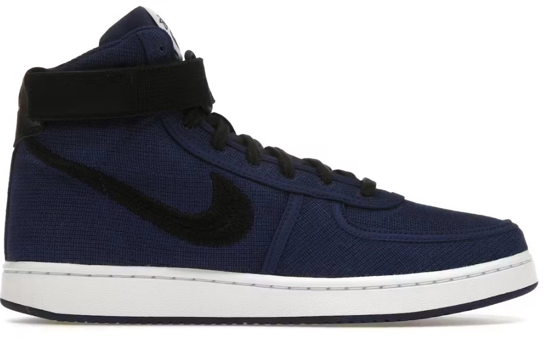 Men's Stussy x Nike Vandal High Deep Royal Blue for Sale