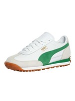 Puma Men's Easy Rider Mix Leather Trainers, White