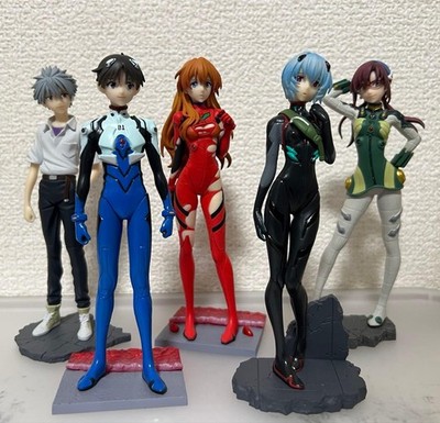 Evangelion Gashapon Premium Figuren Lot Shinji Ikari Asuka Rei Kaworu Mari