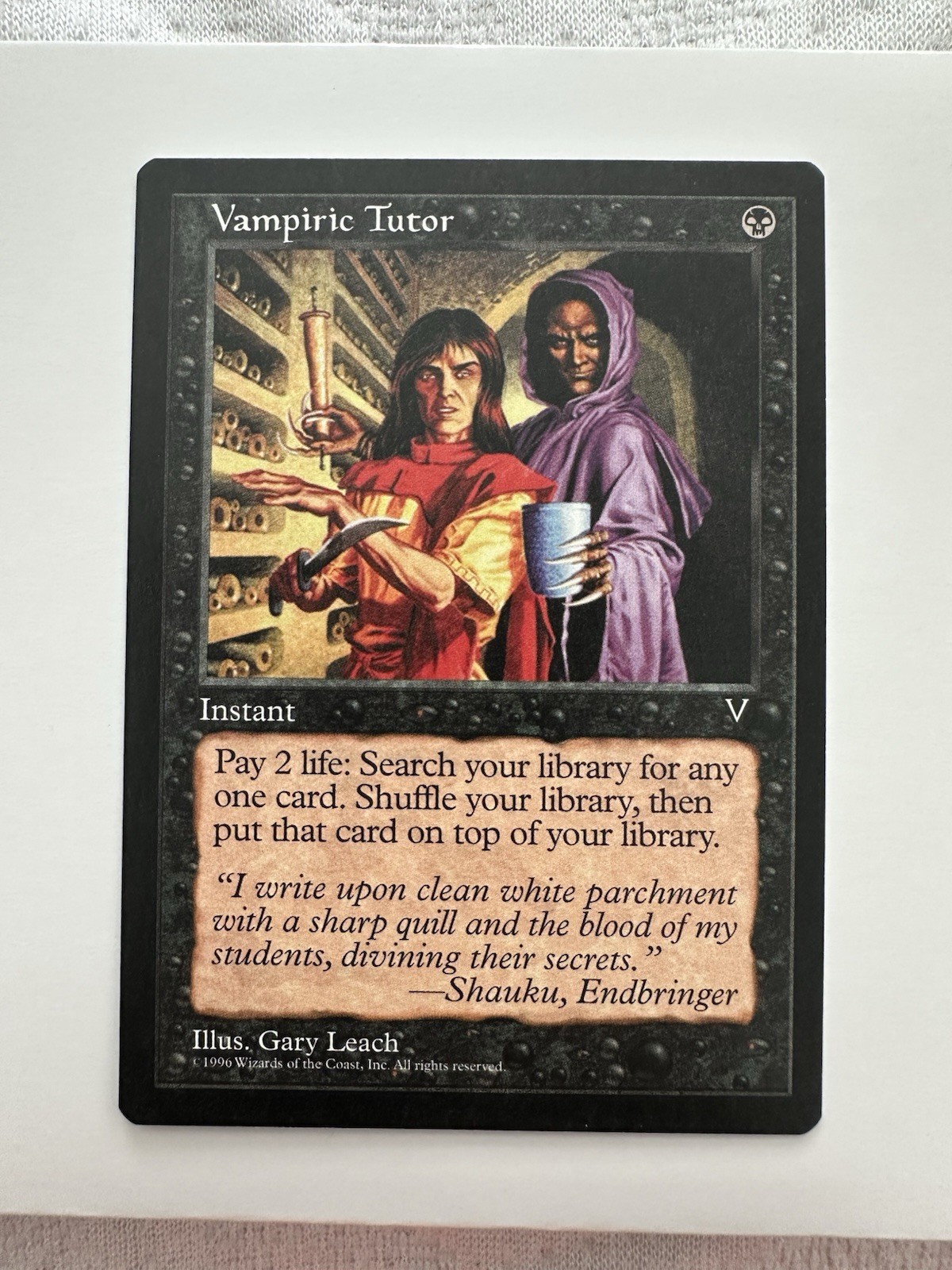 Vampiric Tutor Visions Regular