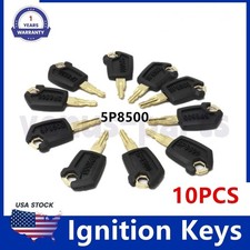 5P8500 10X Heavy Equipment Key Set Ignition Keys for CAT Caterpillar New Parts