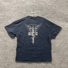 Vintage 00s Orange County Choppers OCC Blue Graphic Y2K Short Sleeve T Shirt HTF