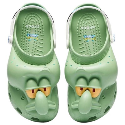 SpongeBob SquarePants Crocs Classic Clogs feature 3D posable arms Men Size 12 Amazon.com | Crocs Unisex Spongebob Squarepants Classic Clog  main image 4