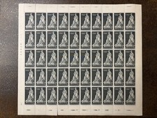 ITALY 1959 - GEORGE BYRON - MNH ** Full Sheet x50