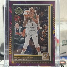 2025 Panini Donruss WNBA Gabby Williams #75 Purple Lava /99