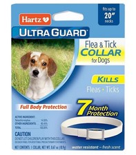 Hartz UltraGuard Flea  Tick Collar for Dogs and Puppies, 7 Month Flea 20 Inch N