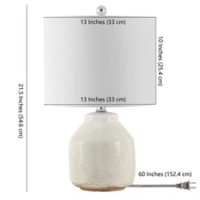 Safavieh TRAKEN 21.5" TABLE LAMP, Reduced Price 2172771188 TBL4396A