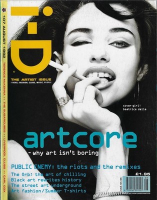 I-D Magazine 107 - BEATRICE DALLE Grafitti Emma Balfour 1992