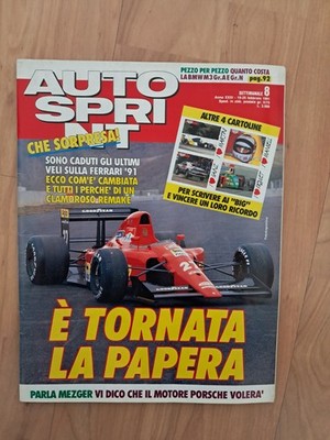 Autosprint 1991 Speciale Forghieri e quanto Costa BMW M3 - 8 pagine