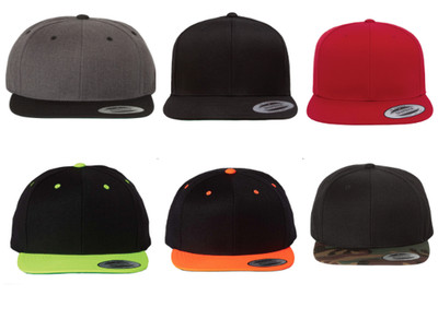 Yp Classics Snapback Hat Yupoong 6089 Baseball Cap Plain Snap Back Classic STC19