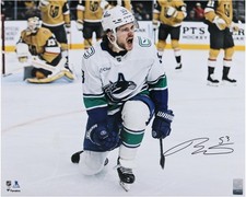 Teddy Blueger Vancouver Canucks Signed 16
