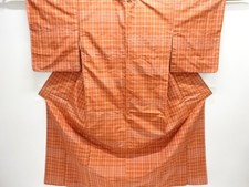 7701250: JAPANESE KIMONO / YONEZAWA TSUMUGI / ENSEMBLE / WOVEN GRID