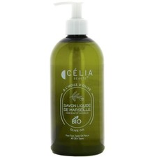 Célia Beauté - Savon liquide de Marseille Bio à l'huile d'olive - 500 ml