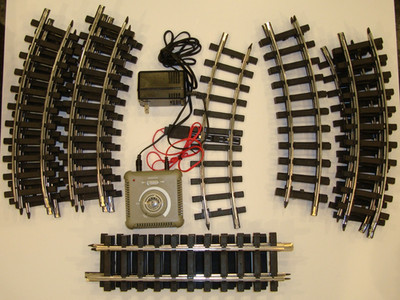 BACHMANN MODEL TRAIN 1 AMP SPEED CONTROLLER 44213 & TRACK PIECES