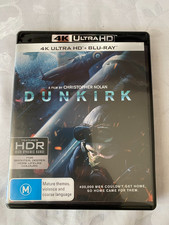 DUNKIRK 3 disc set (4K UHD + Blu-Ray, 2017) - VGC - *FREE POSTAGE*