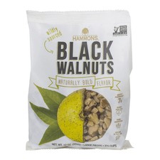 Hammons Hand Harvested Black Walnuts Large Pieces 12 oz