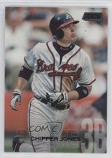 2018 Topps Stadium Club Black Foil Chipper Jones #125 HOF jc3