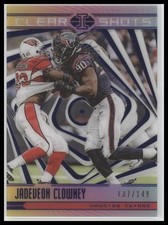 2018 Panini Illusions #CS-JC Jadeveon Clowney Clear Shots Blue #/149