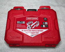 Craftsman Cmmt34871 11-pc 14 Drive Metric Socket Ratchet Set 72-tooth New