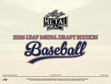 2026 Leaf Metal Draft Edition Baseball Hobby Box