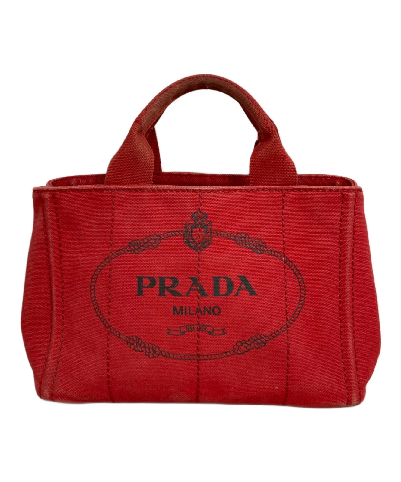 Prada — Prada Mini BN2439 Red Handbag #TFB7132