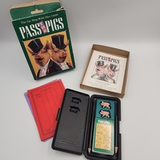 Vintage 1992 Pass The Pigs “Dice” Game Complete In Original Box Nice Condition