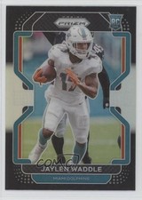 2021 Panini Chronicles Black Silver Prizm Jaylen Waddle #PB-10 Rookie RC 19e7