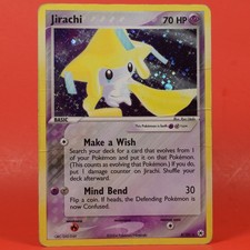 Carta Pokemon TCG inglese ex leggende nascoste Jirachi 8/101 Holo rara DMG