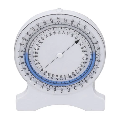 Inclinometer Gauge Accurate For Physical Therapy Students White - Photo 1/4