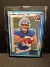 2025 CAM SKATTEBO Optic Football Rated Rookie Black Pandora /25 Giants New York