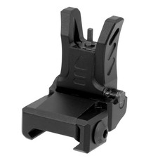 UTG Super Slim Aluminum Flip Up Front Sight Standard Functional Picatinny