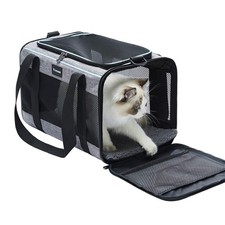 Vceoa 17.5x11x11 Inches Cat, Dog Carrier for 17.5"L x 11.0"W x 11.0"H, XH