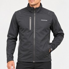 OGIO Endurance Mens Full Zip Softshell Jacket Black Size L Maximus Performance