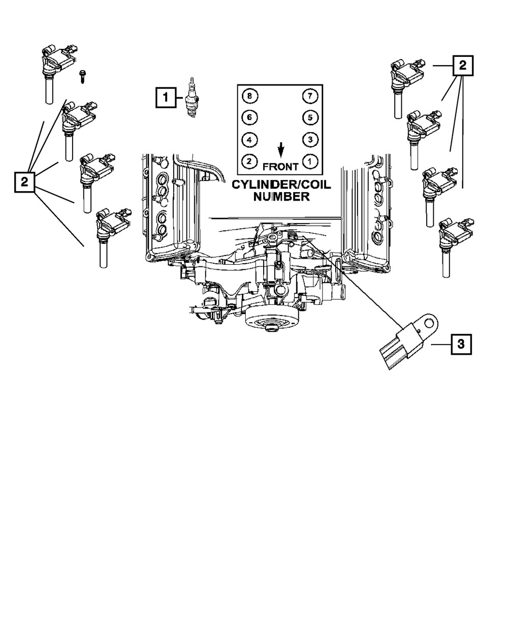 Genuine Mopar Spark Plug SPLZFR5C11