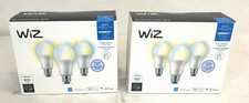 Lot of 2 - WiZ Tunable White A19 60W Equivalent LED Smart Bulb 6 total E26