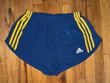 Adidas Nylon Shorts Vintage MEDIUM Sprinter Shiny Satin Retro