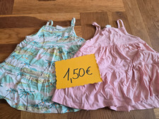 2x Baby Mädchen Sommerkleid Größe 74 