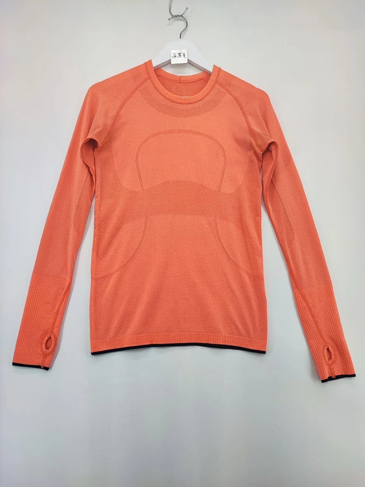 Lululemon Women's Swiftly Tech LS 2.0 Race Coral Long Sleeve Tee Shirt Size 8