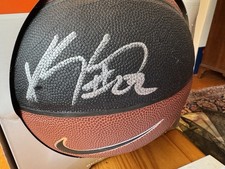 Rudy Gay Autographed Signed Nike Basketball ~ Connecticut UCONN Grizzlies Kings