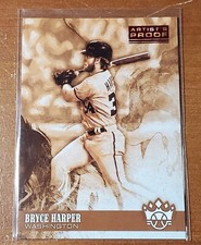 Bryce Harper 2018 Panini Diamond Kings Sepia Variation Artist Proof Red Foil #78