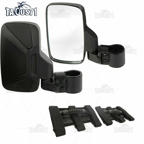 UTV Wide Rear Side View Mirrors For Kawasaki Mule Pro FX / DX / FXT
