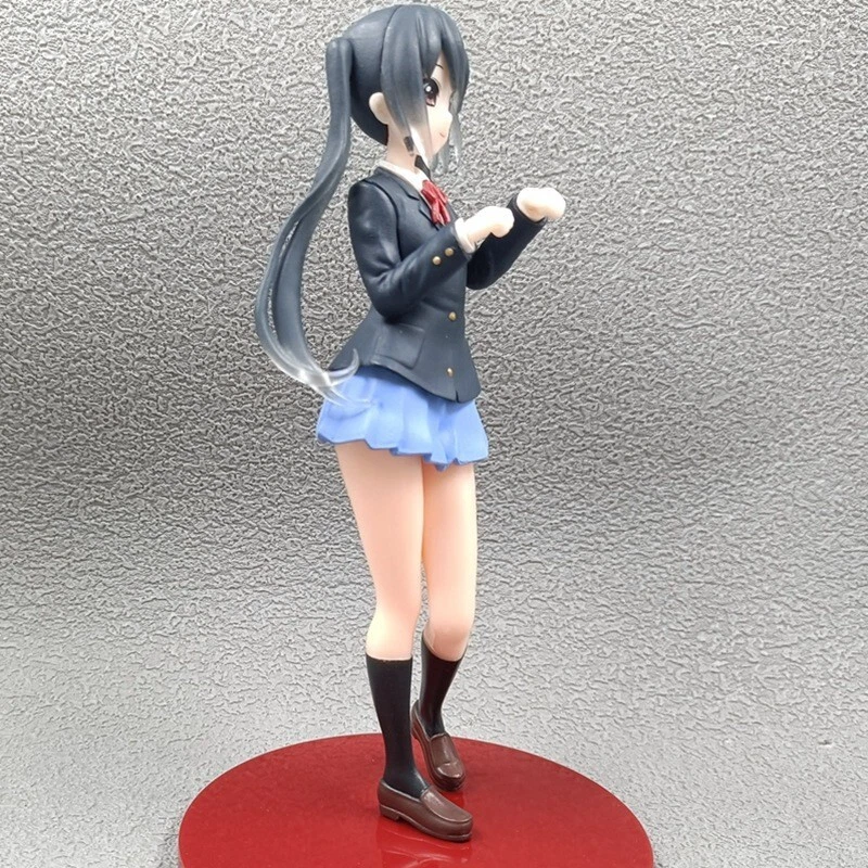 Azusa Nakano K-ON! Anime Niñas Modelo Hirasawa Yui Figura Colección Juguetes Sin Caja- Foto 3 de 4