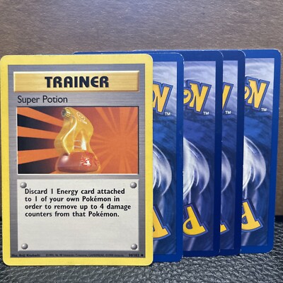 Pokemon Card - Trainer - Base Set - Super Potion 90/102 | eBay Pokemon Card - Trainer - Base Set - Super Potion 90/102 | eBay